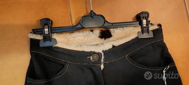 Jeans ragazza ,donna taglia 42.Nero