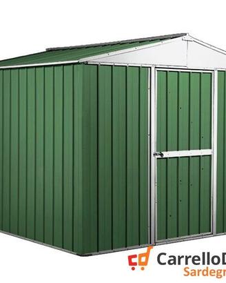 Box porta attrezzi lamiera 276x260 verde