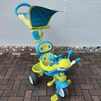 TRICICLO SMOBY VERDE/AZZURRO