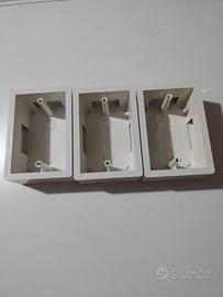 3 Scatole Elettriche da parete