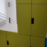 cameretta Ikea con letto a castello 