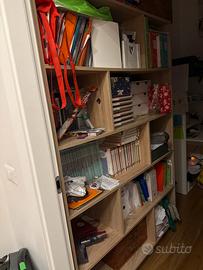 Libreria rovere chiaro