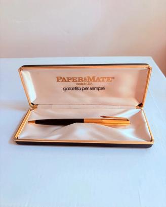 Penna a sfera Paper Mate con custodia anni '70