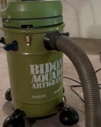 Bidone aspiratutto Alfatec Aquadry Artigianale 30L