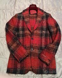 Ernesto giacca quadri artigianale