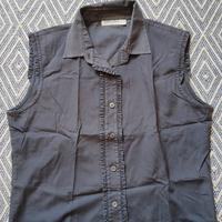 camicia smanicata Alberto Aspesi