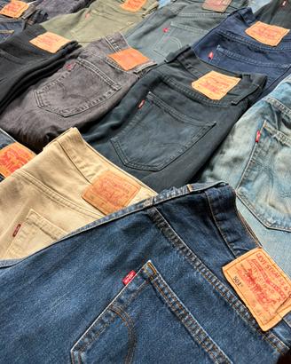 Levis grado A + stock set box al kg