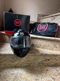 Casco Moto Integrale BHR Nero Lucido Tg M