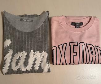 Felpe corte da donna tg. Xs - S