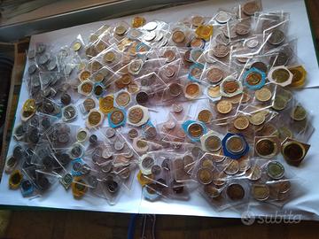 10 serie complete lire1-2-5-10-20-50-100-200-500e