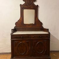 Mobile toeletta d’epoca in stile con specchiera