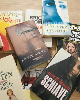 stock 10 libri romanzi