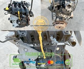 MOTORE usato dacia sandero 2015 [ d4f f7 ] 1.2b
