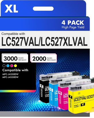 Multipack Cartucce LC527XL per Brother MFC-J4350DW