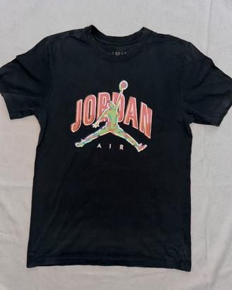 T-shirt Air Jordan nera