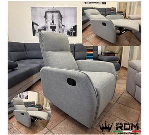 POLTRONA RELAX MANUALE ANTIMACCHIA