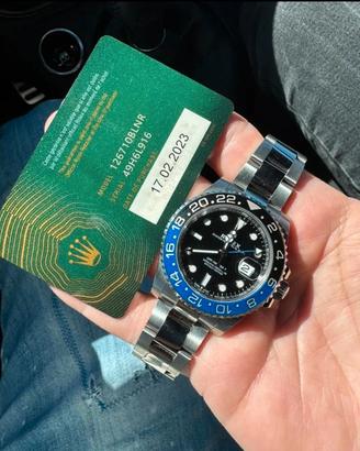 Rolex GMT-master Batman