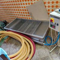 Vasca decantazione miele riscaldata completa+pompa