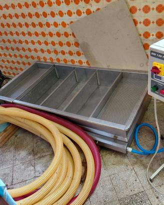 Vasca decantazione miele riscaldata completa+pompa