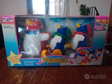Gioco bambini Pinguini trainabili