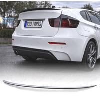 SPOILER BMW X6 E71 08-14 LOOK M NERO LUCIDO