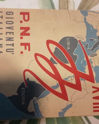 pagella scolastica 1929 PNF