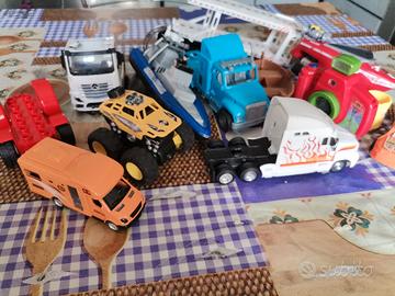 BOX GIOCATTOLI PER BAMBINI MACCHININE CAMION VARIO