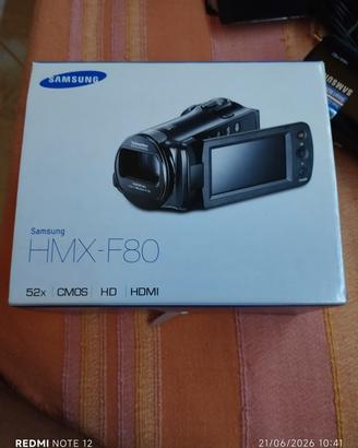 Telecamera Samsung HMX-F80.