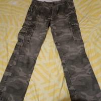 Pantalone mimetico Hollister Taglia W31 L30