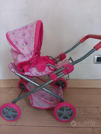 carrozzina per bambole