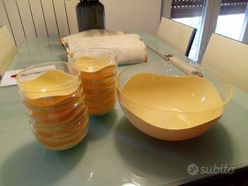 Servizio da macedonia Guzzini Egea giallo