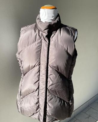 Piumino smanicato donna