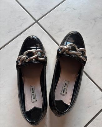 Mocassino Miu Miu