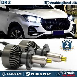 Kit Full LED H7 CANBUS PER DR 3 LED Bianco Potente