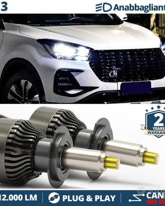 Kit Full LED H7 CANBUS PER DR 3 LED Bianco Potente