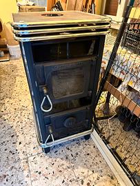 Stufa a legna utilizzata pochissimo