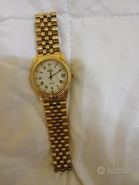 Orologio vintage Bulova Datejust Style Quartz 