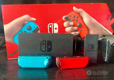 Nintento switch con giochi