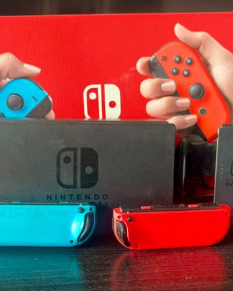Nintento switch con giochi