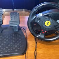 Volante ps3/pc vintage collab ferrari/ thrustmaste