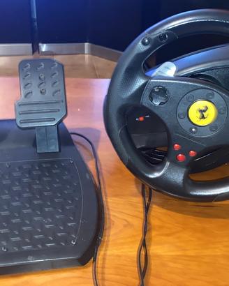 Volante ps3/pc vintage collab ferrari/ thrustmaste