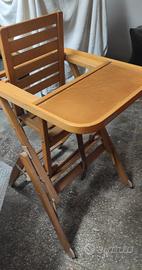 seggiolino in legno Foppa Pedretti