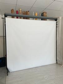 Portafondale per studio fotografico