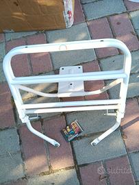 portapacchi posteriore fabbri vespa px bianco nos 