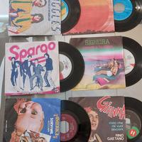 stock vinili 45 giri vintage 