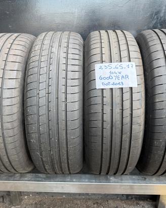 4 gomme estive good year 235-65-17 104W usate dot: