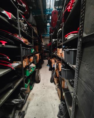 Disponibilità di ricambi moto usati originali