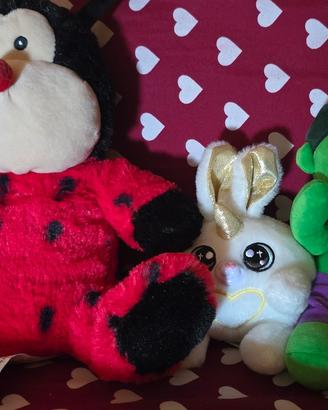 Lotto 4 peluche