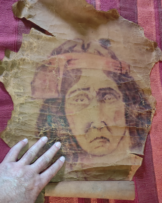 Antica stampa su carta pecora