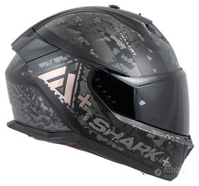 CASCO INTEGRALE SHARK SKWAL i3 HELLCAT MATTE BLACK
